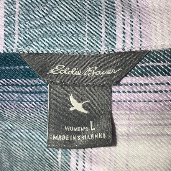 ✅Eddie Bauer Plaid Button Down Shirt - Picture 4 of 8